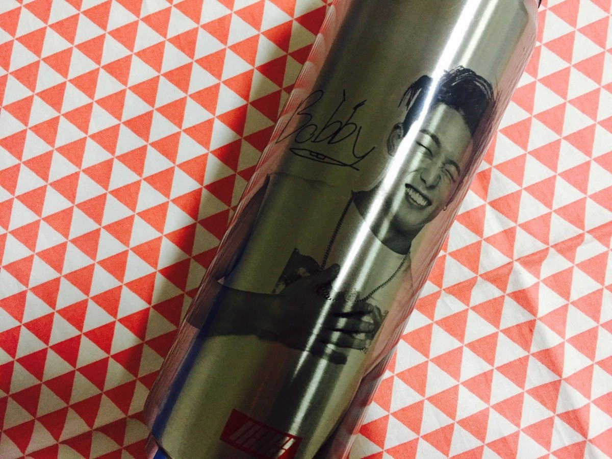 Ikon Pepsi cola collaboration promotion merchandise Tumbler B.I