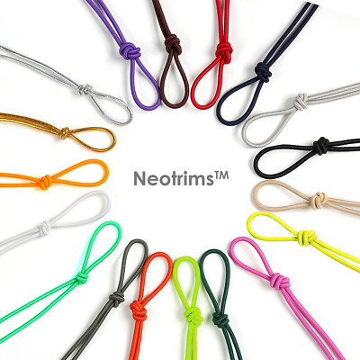 Elastisches Gummiseil,Bungee Seil Gummikordel Rundgummi Gummischnur Cord,Neotrim