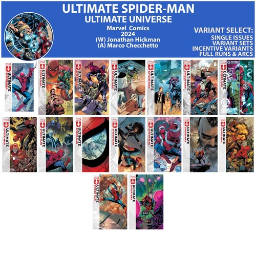 Ultimate Spider-Man (2024) #1-5 6 7 8 9 10 11 12 13 14 15 16 Marvel Cover Select