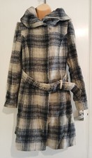 ZARA BASIC Women's Coat  Black Mix 46% Polyester Rain Coat UK (S) USA (S) M12