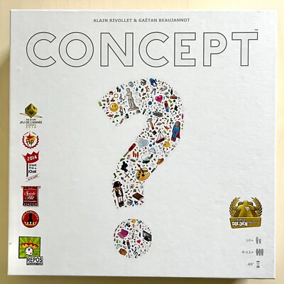 Original Concept Brettspiel Repos Production Verlag original/komplett w. NEU