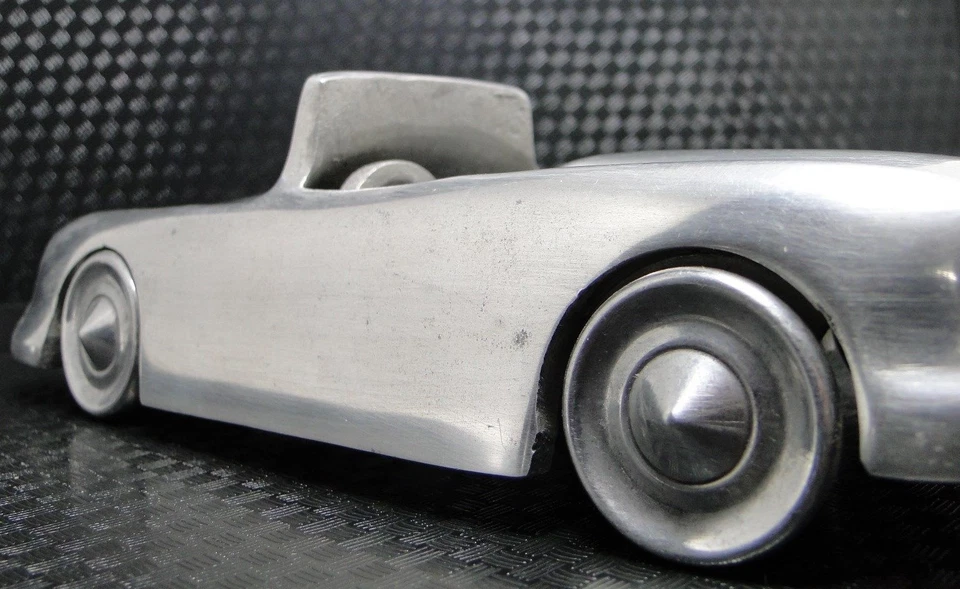 Mercedes-Benz Race Car sl clásico personalizado concepto de metal Hot Rod promoción deportiva 1:18 Foto 2 de 4