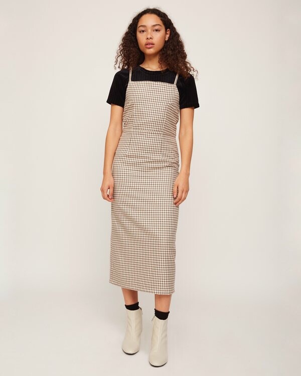 knee length dresses for ladies Alemais Women's Cabana Midi Apron Dress main image 1