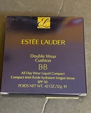 Estee Lauder Double Wear Shade 1N2 ECRU Cushion BB Liquid Compact 12g NEW IN BOX