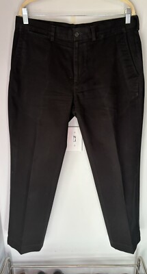 Polo Ralph Lauren Mens 36x30 Classic Fit Black Chino Pants Work Casual