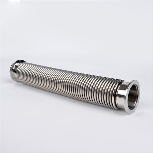 Bellow Hose Metal KF40 L=137.79'' Stainless Steel Flange Vacuum Flexible Pipe - Picture 9 of 10