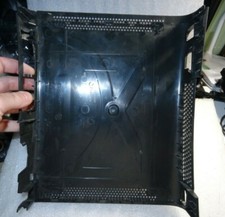 Microsoft Xbox 360 PHAT 2 SHADES of Black Side Panel NX800369-OK-Mark-Scratches