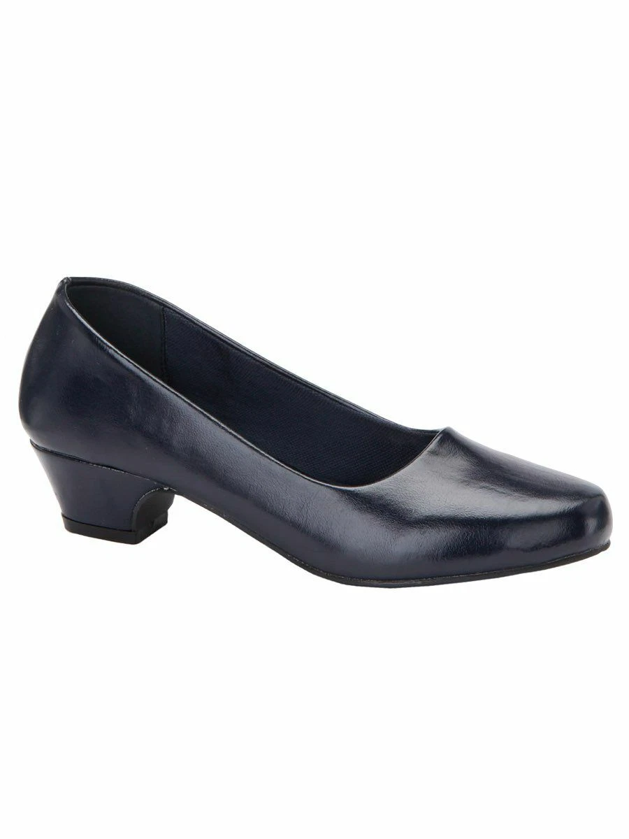 Plain black pumps womens shop