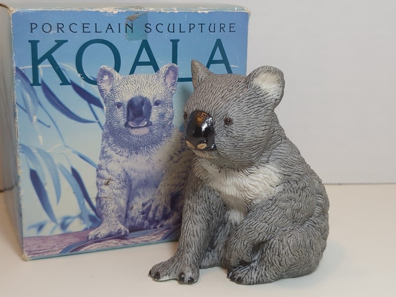 Royal Heritage Porcelain Koala Bear MINT Condition NEW In BOX 