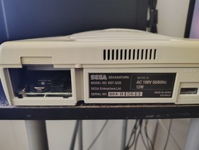 Sega Saturn White Console JP (Upgraded PSU And New Battery)