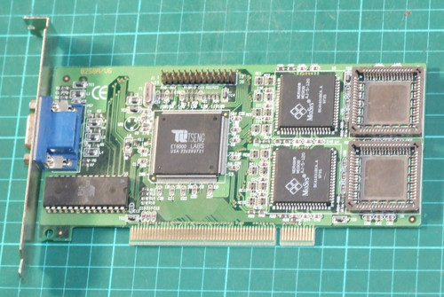 Tseng Labs ET6000 VGA card for vintage Pentium computers