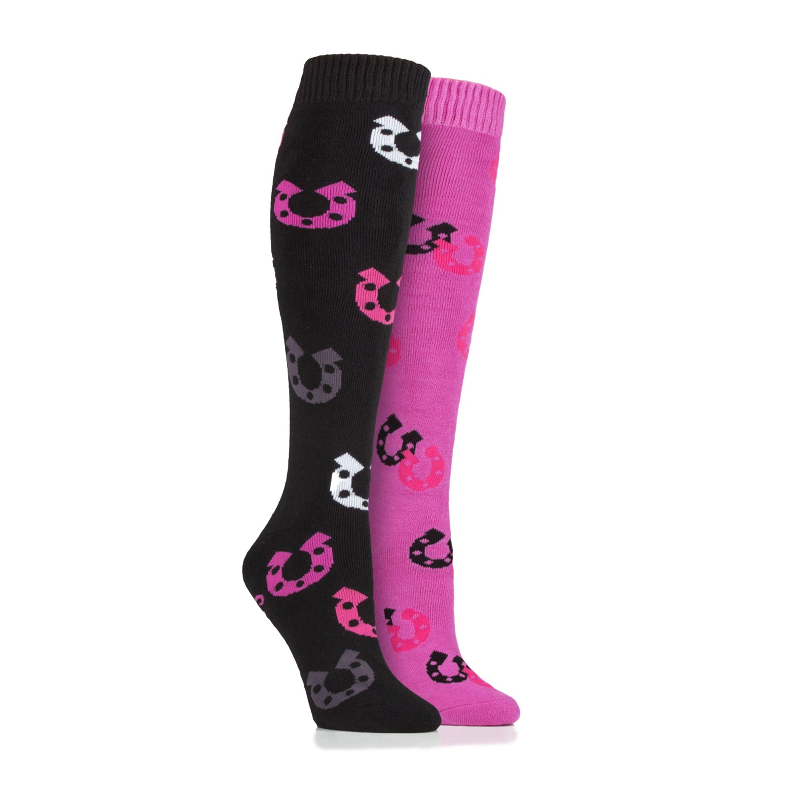 New Storm Bloc Kids’ Equestrian Horseshoe 2 Pack Socks