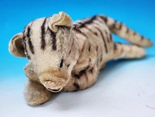 Steiff schlafende Katze m. Glocke Kuscheltier über 70 Jahre alt