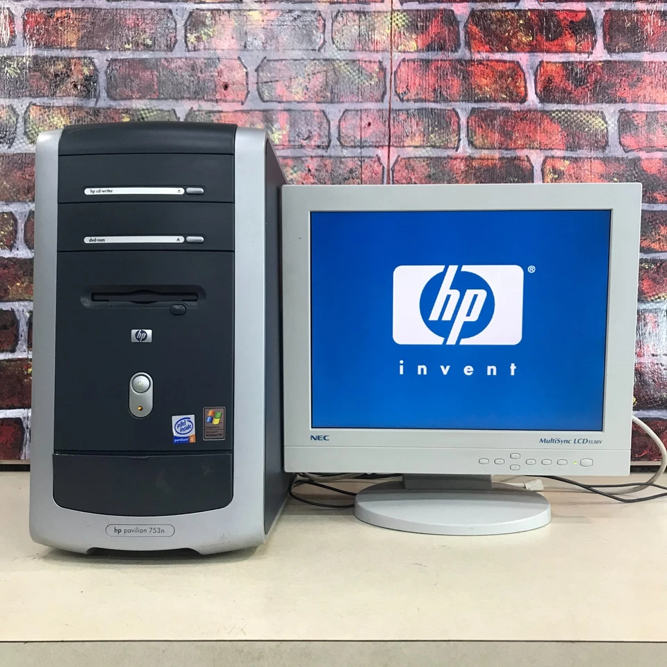 HP Pavilion 753n PC Retro Gaming Pentium 4 2.40GHz 1GB RAM (Windows 7 Ultimate) - Image 2 of 4