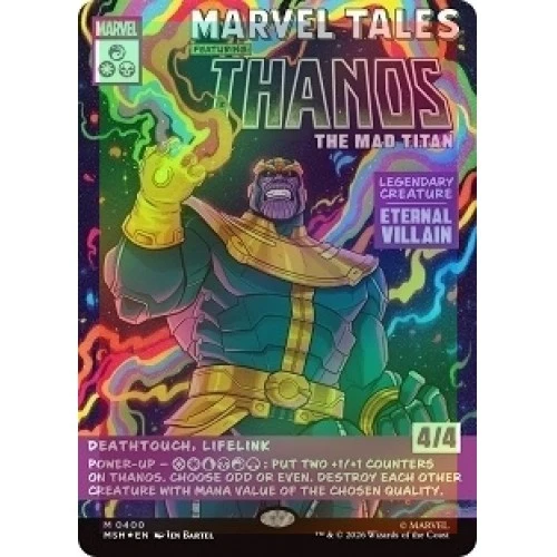 Thanos, the Mad Titan 400 Marvel Super Heroes for sale | eBay