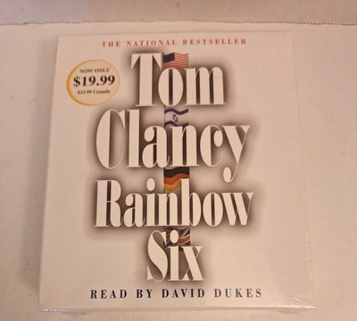 Rainbow Six by Tom Clancy (Audio CD, 1998) - Brand New Sealed