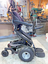 PERMOBIL F3 POWER CHAIR 5 POSITION ANTERIOR TILT- RECLINE-TILT-LIFT-LEGS