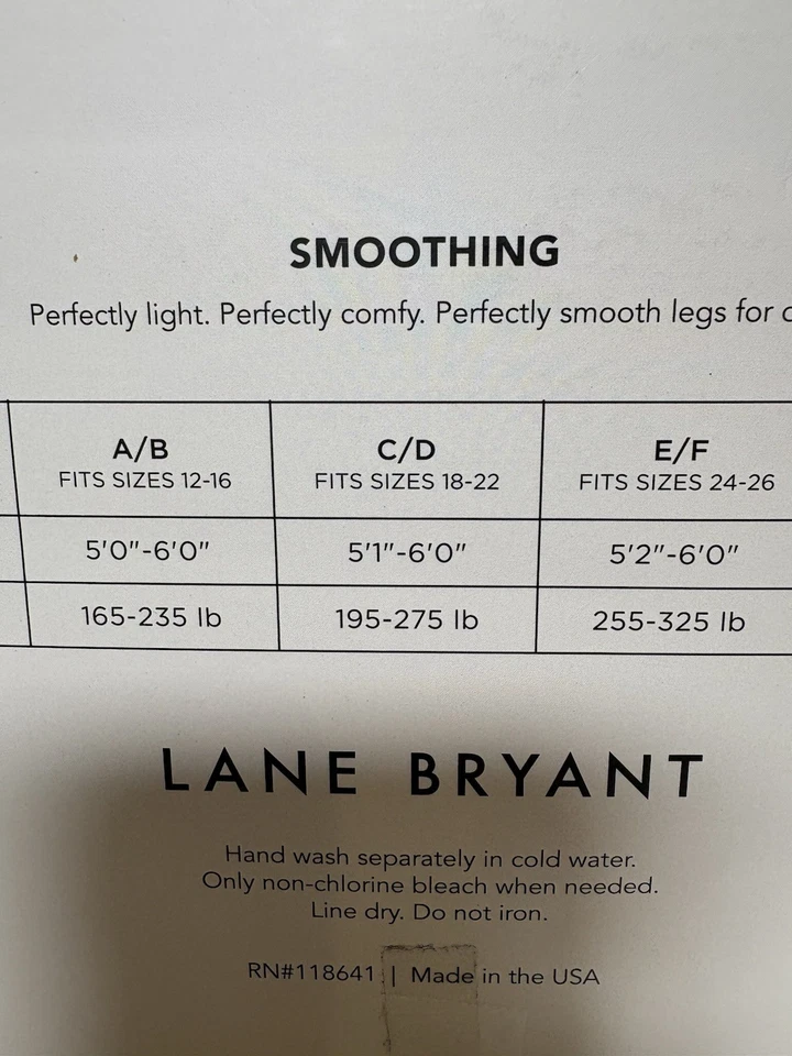 Medias alisadoras Lane Bryant Control Top C/D Plaza Taupe Shimmer transparentes EE. UU. Foto 4 de 4