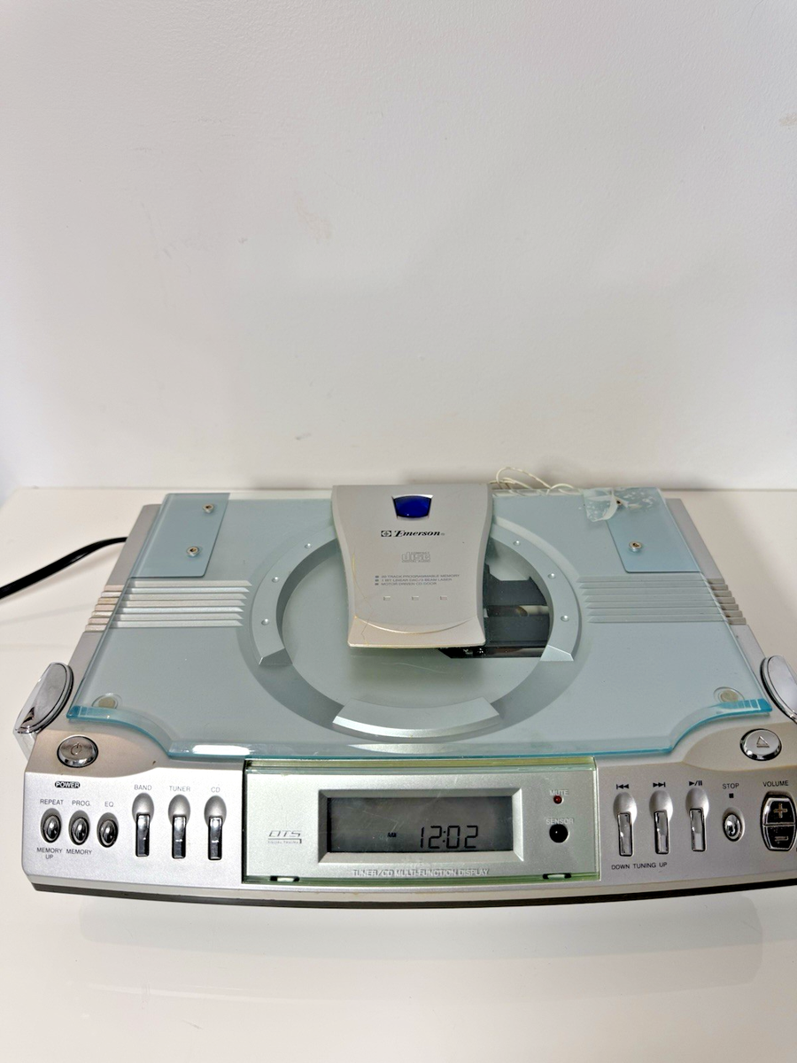 Emerson ES27 Compact Disc Stereo CD Player Tested Door Opens