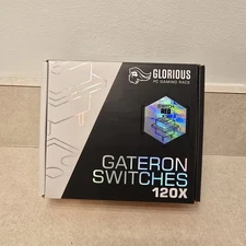 Glorious PC Gaming Race Red Gateron Switches 120X