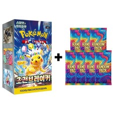 korean super electric breaker booster box Pokemon Card Surging Sparks sv8 Kor  Pokioh Each booster pack contains five carefully designed cards Korean Surging Sparks Pokemon Booster