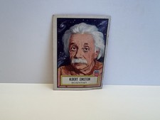 1952 topps look n see albert einstein #20 Original Card Low Grade Filler 1952 1952 topps look n see albert einstein #20 Original Card Low Grade Filler 1952