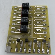 Industrial Relay Control Circuit Board PCB 4 Potter & Brumfield T7CS5D-12 12V