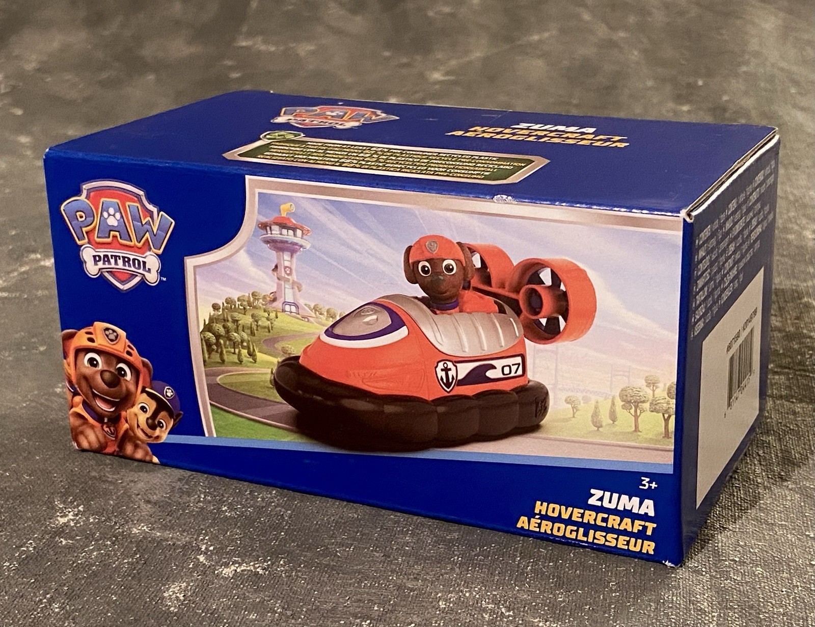 ZUMA HOVERCRAFT - PAW PATROL VEHICLE & FIGURE SEALED BOX NEV