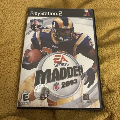 EA SPORTS Madden NFL 2003 PS2 E-Everyone 2003 Manual Included