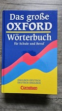 Das große Oxford Wörterbuch für Schule und Beruf, 2003, Englisch-Deutsch