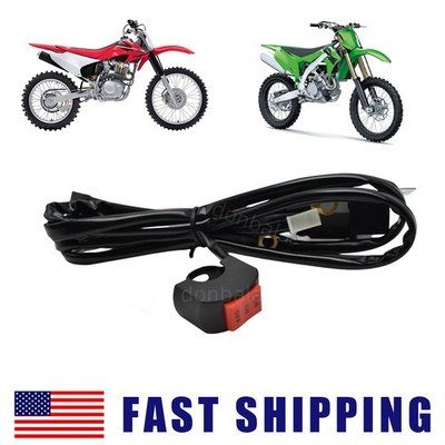 Dirt Bike LED headlight switch for Honda CRF230F CRF250F CRF250L CRF300L CRF450L