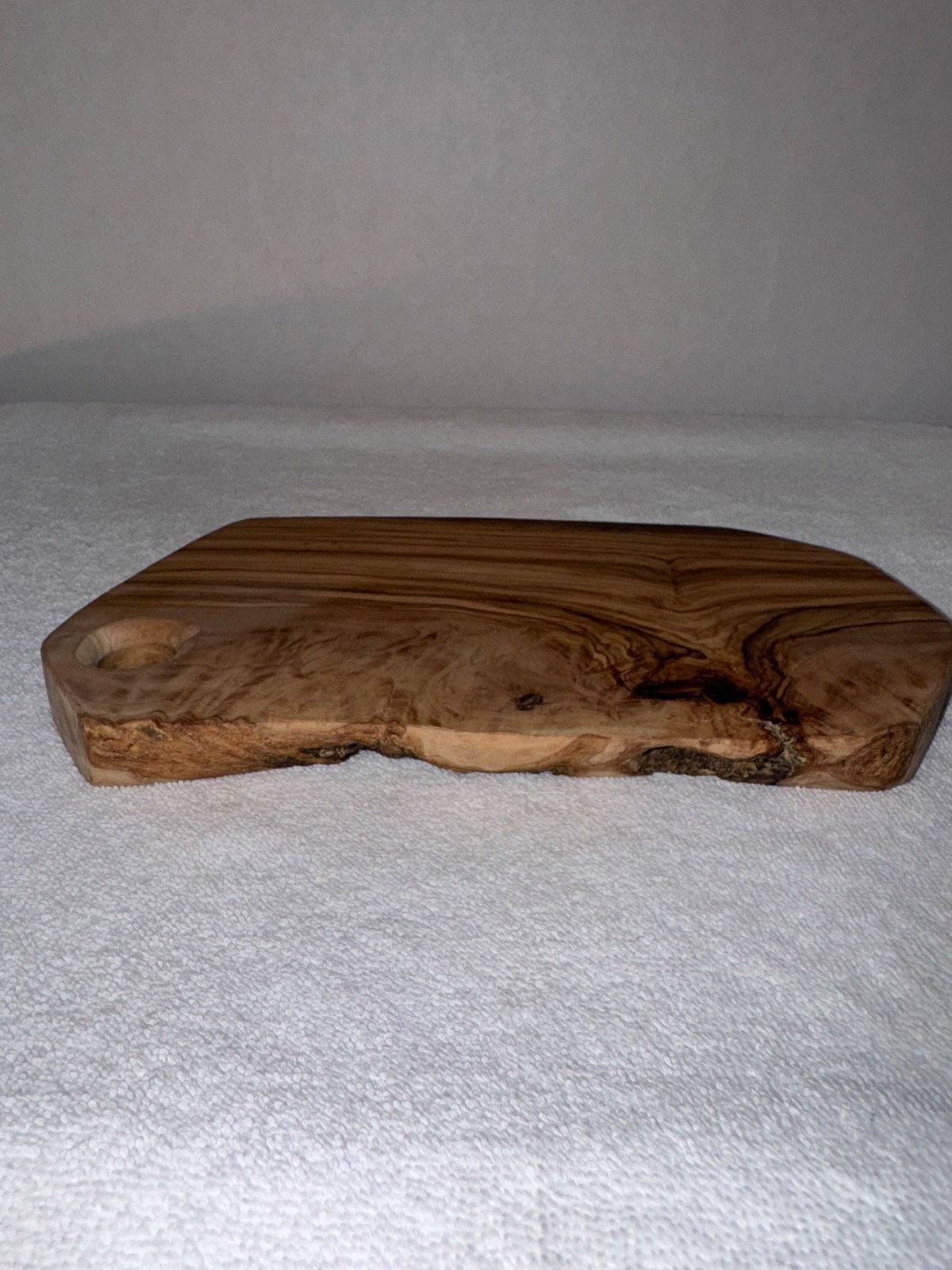 Olive Wood Cutting Board Bread Cheese Serving Tray Charcuterie Platter