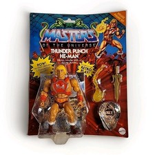 MOTU Masters Of The Universe THUNDER PUNCH HE-MAN Origins Deluxe VHTF OOP Rare
