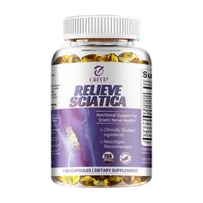 Relieve Sciatica Capsules - Nerve Support Formulas, Relieve Sciatic 120 caps