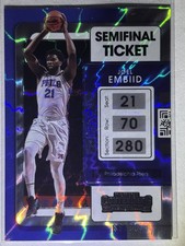 2021-22 Panini Contenders - Joel Embiid #67 Semifinal Ticket /99
