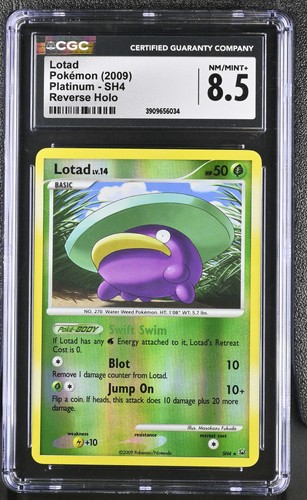 Lotad graded CGC 8.5 for sale on eBay
