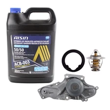 AISIN Blue Engine Coolant Water Pump Thermostat Kit For Accord MDX RL TL TSX V6
