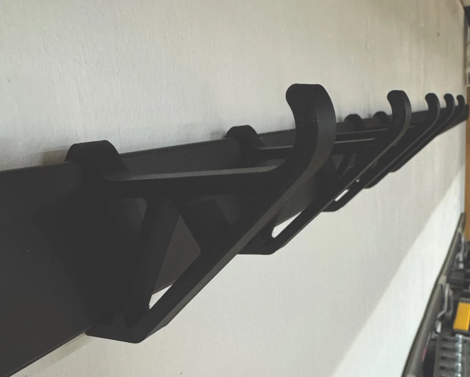 Paquete de 8 ganchos de vía rápida Rubbermaid más fuertes mejorados accesorios Foto 3 de 4