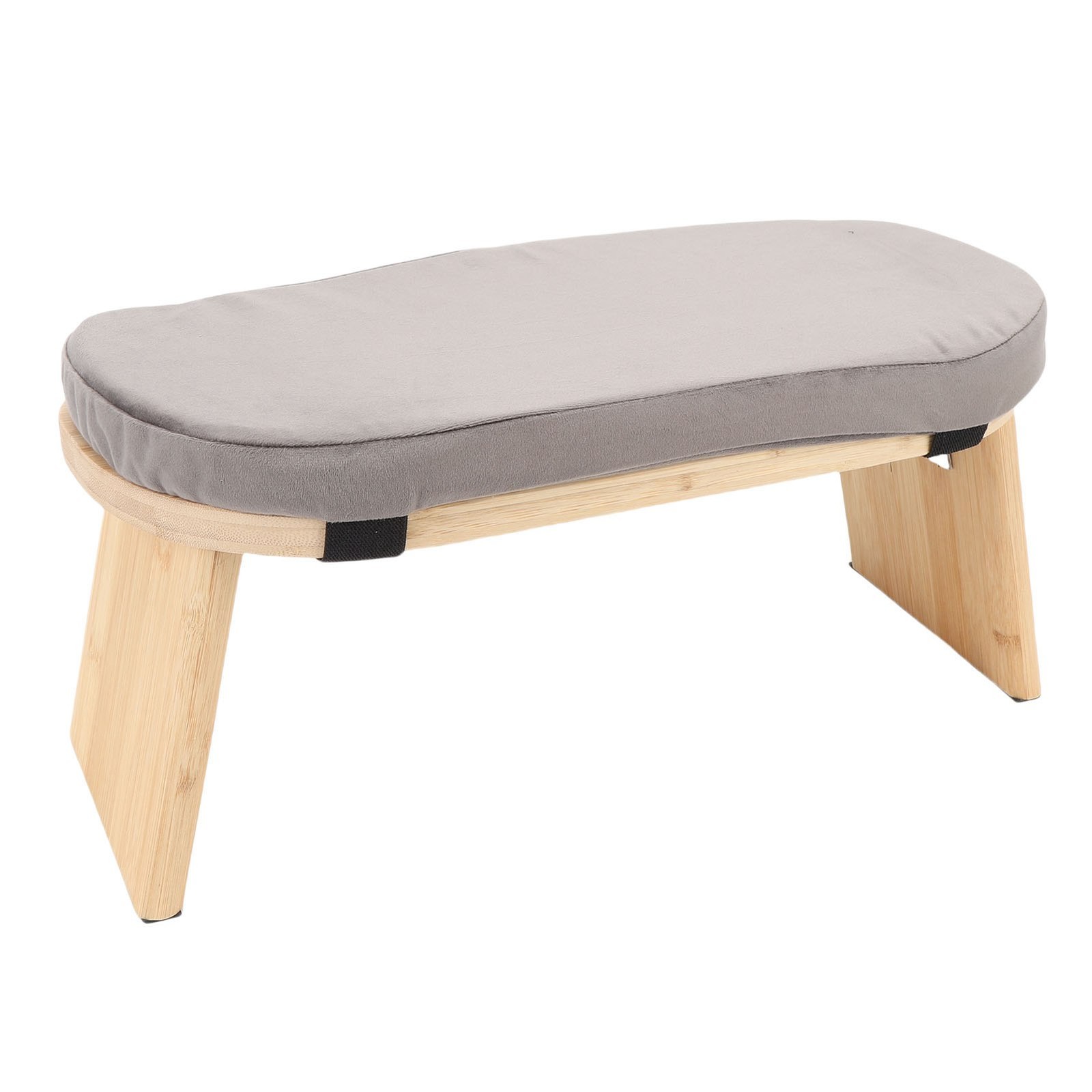 Wooden Meditation Bench Ergonomic Detachable Meditation Kneeling Stool Soft
