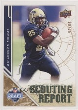 2009 Upper Deck Draft Edition Scouting Report Copper 9/25 LeSean McCoy #206 0q3
