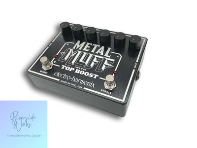 ELECTRO HARMONIX METAL MUFF Top Boost Distortion Pedal Gebraucht