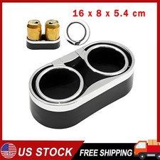 Universal Car Truck Mount Drink Bottle Interior Dual Cup Holder Stand Black