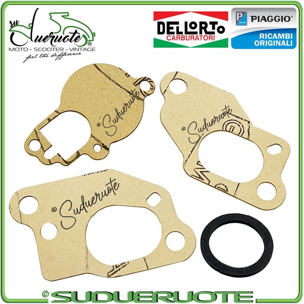 Dellorto Vergaserdichtung Satz ÜBerholung FüR Vespa GT GTR TS VNB VBB 125 150-image
