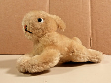 Steiff Hase liegend, 12 cm, mit Knopf, Original Steiff-Tier, 1950er-/ 1960er