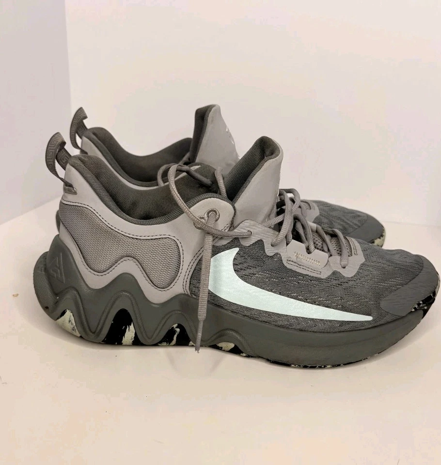 Mens Nike Giannis Immortality 2 'Cool Grey Glacier Blue' Sz 13 - Image 2 of 4