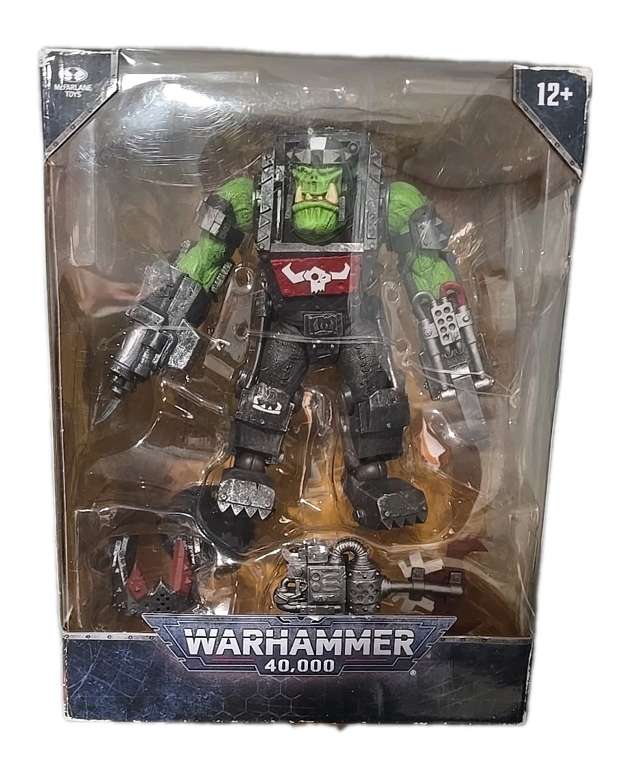 McFarlane Toys Warhammer 40000 40K Figure Ork Meganob with Shoota New