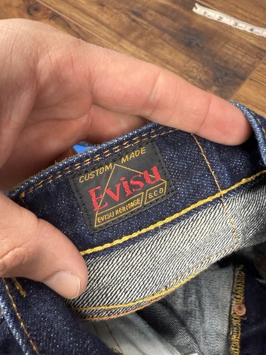 Evisu Jeans 36 Vintage Y2K Denim Pants Squid - Picture 5 of 14