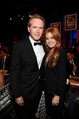 Actors Cary Elwes Isla Fisher at AFI's 41st Life Achievement Award - Old Photo 1