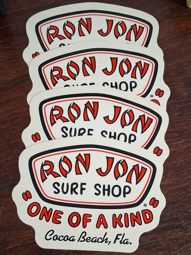 Ron Jon Surf Shop Sticker “One Of A Kind” Cocoa Beach Florida Lot
