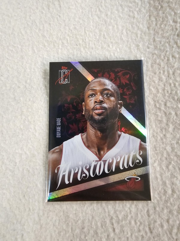 2025-26 Topps Signature Class Dwayne Wade #AR-12 Aristocrats. CASE HIT